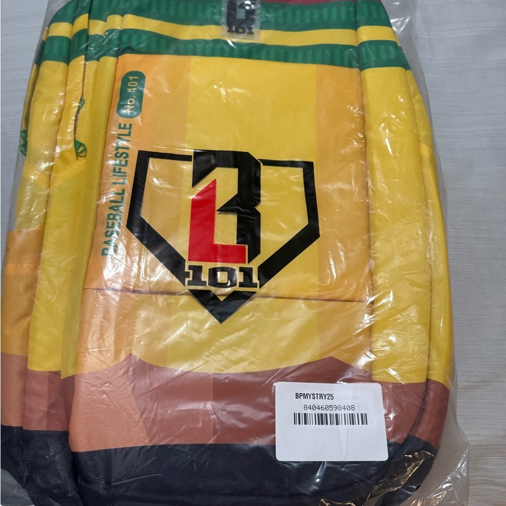 L101 Kids Backpack - Yellow and Brown